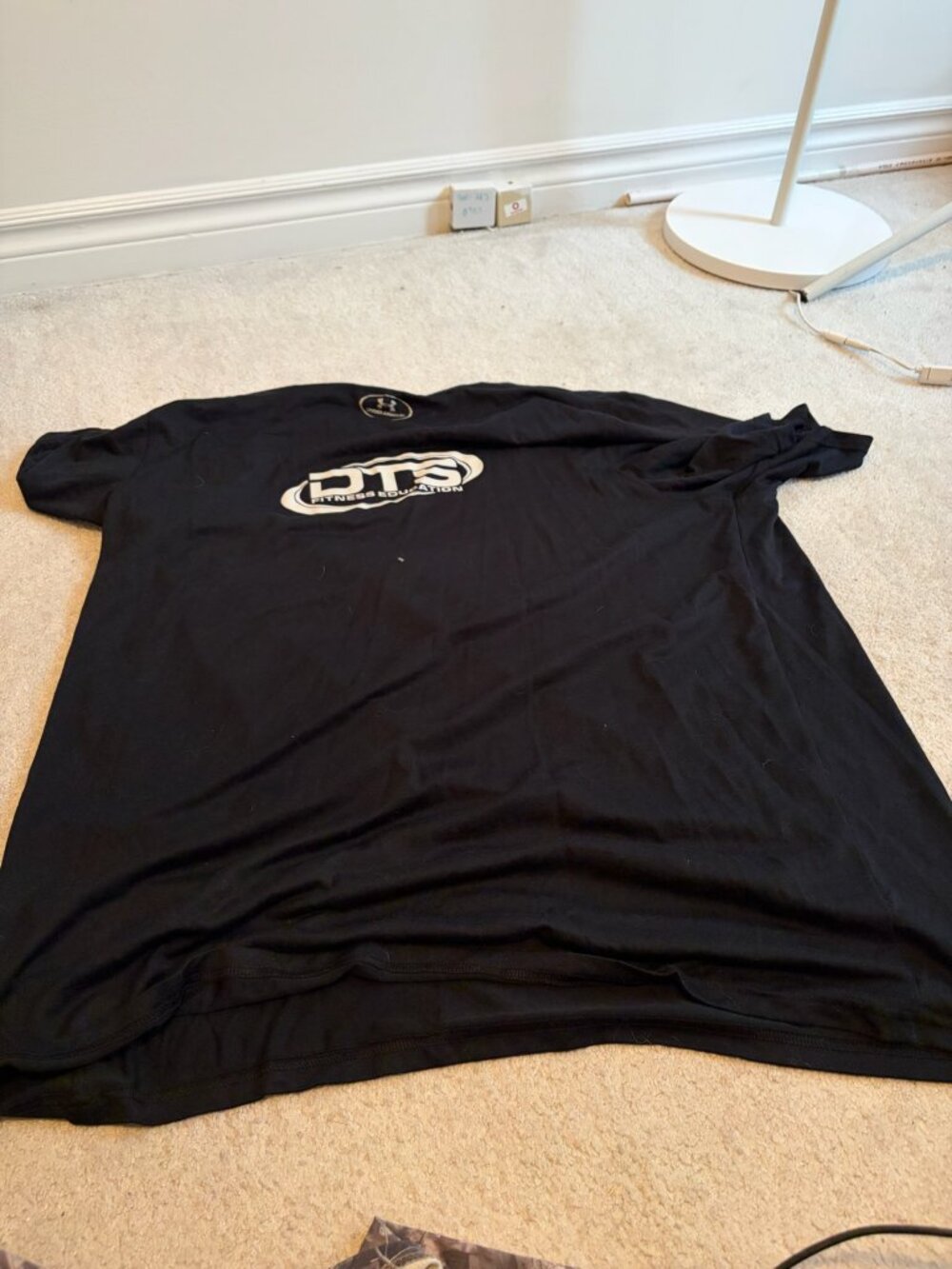 Under Armour DTS Fitness Education Black Graphic Tee